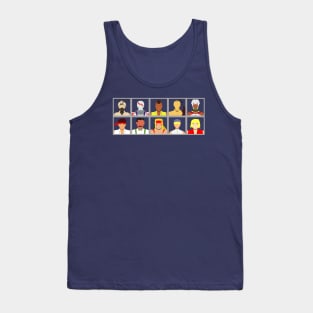 Select Your Character-Street Fighter 3: New Generation Tank Top